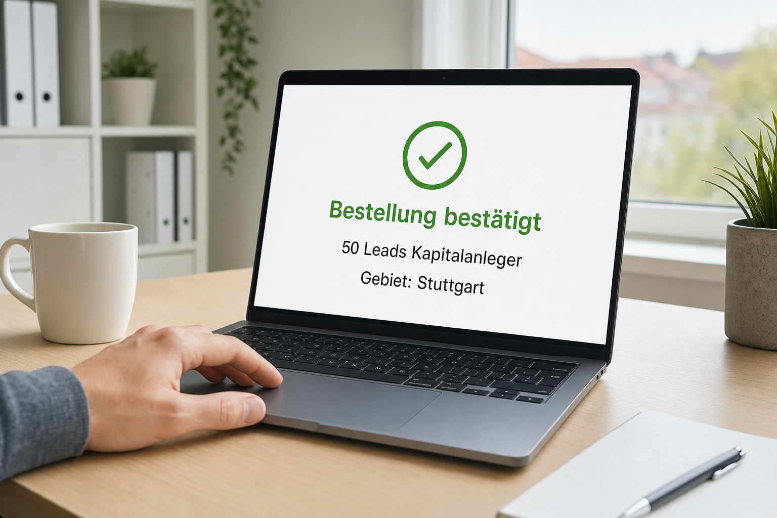 Angaben werden im Bestellprozess geprüft